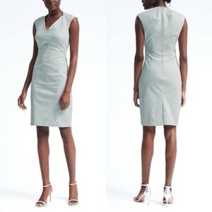Banana Republic Sleeveless Light Blue Dress